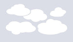 Clouds for the Wall Vinyl Decal