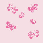 Butterfly Wall Decals Set of Six | Baby Girl Nursery | Girls Bedroom Decor