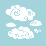 More Whimsy Clouds for the Wall | Wall Decal Package for Nursery