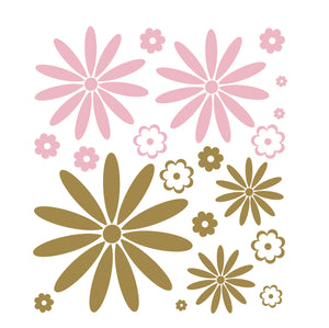 Daisy Decal | Teen Girl Room Decal | Nursery Decals | Daisy Decor | Flower Daisy | Flower Decal Sticker | Wall Decal